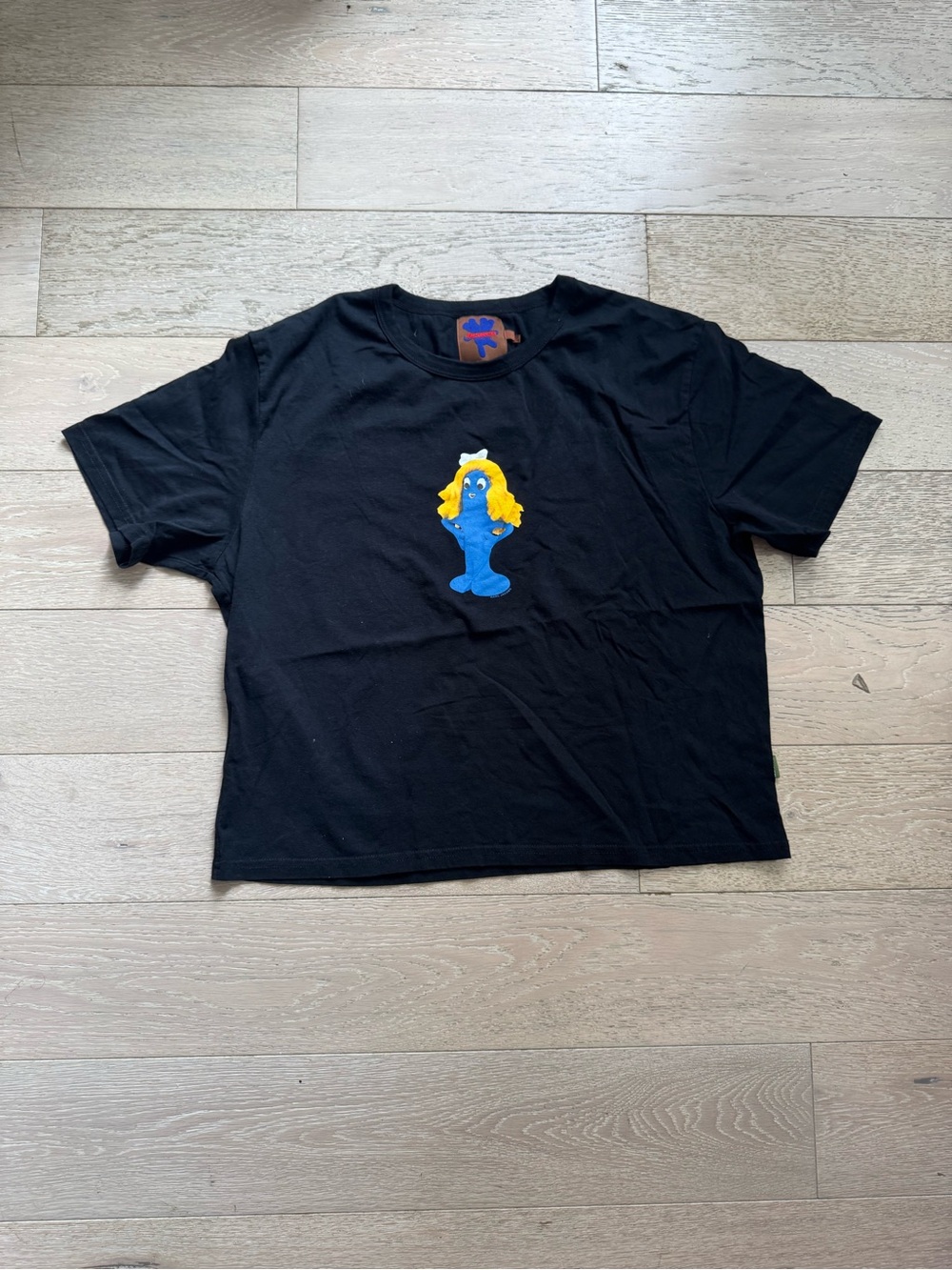 Heaven By Marc Jacobs baby tee with Blue & Yellow and blue cartoon xxl